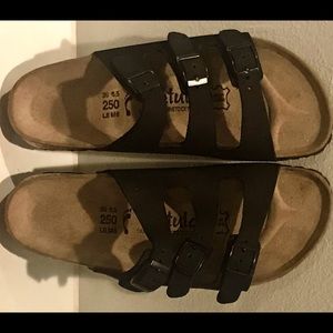 Birkenstock Betula 3 Strap Sandals 39 8.5 9